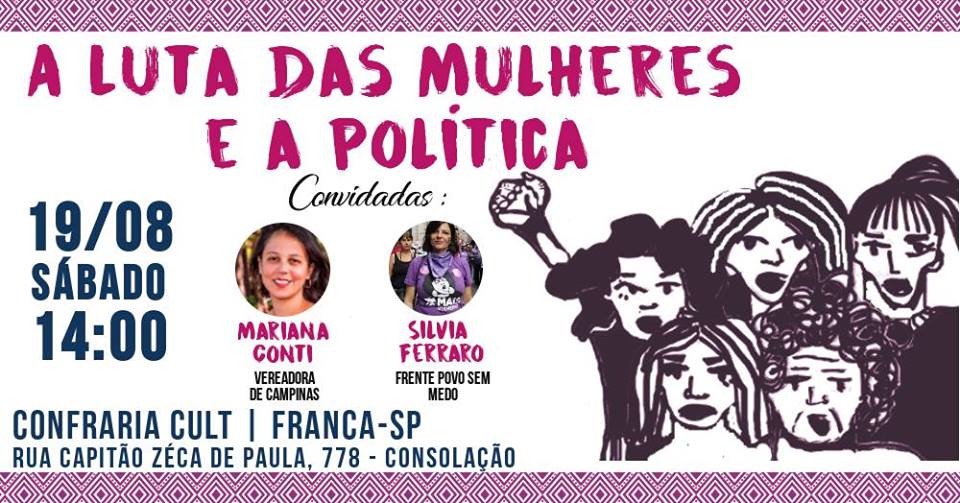 A luta das mulheres e a política – PSOL Franca
