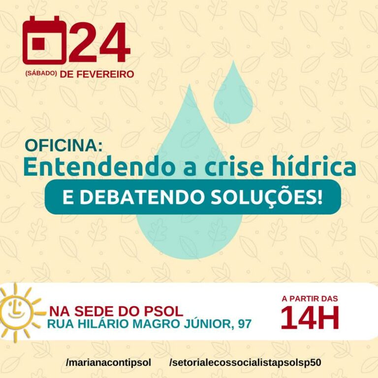 Caminhos e enfrentamentos pela democratização da gestão da água