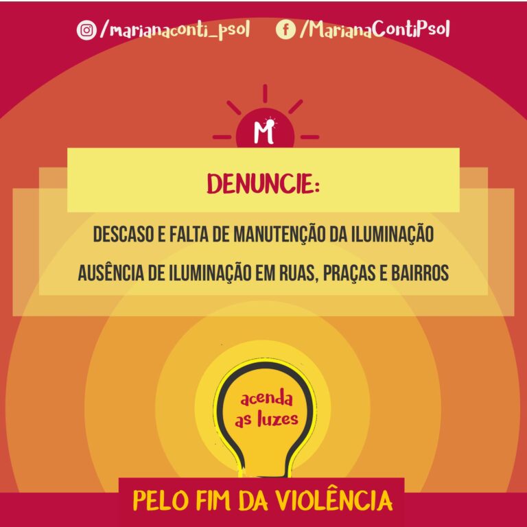 Acenda as Luzes pelo fim da Violência contra as Mulheres