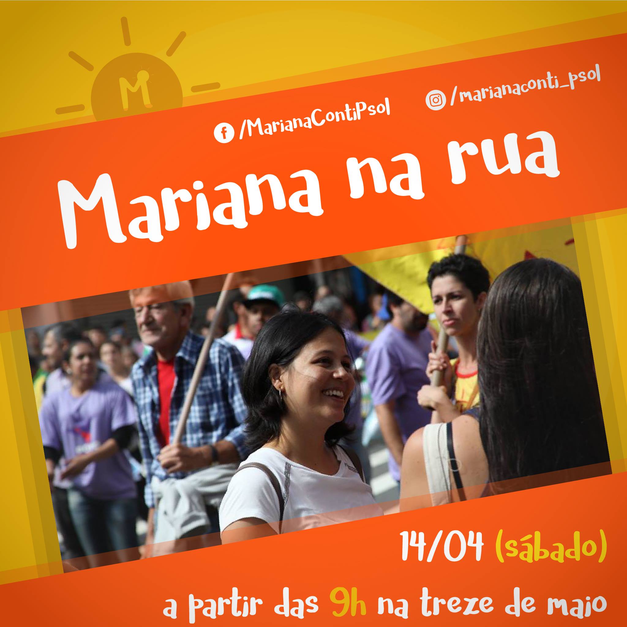 Mariana na Rua – 14 de Abril