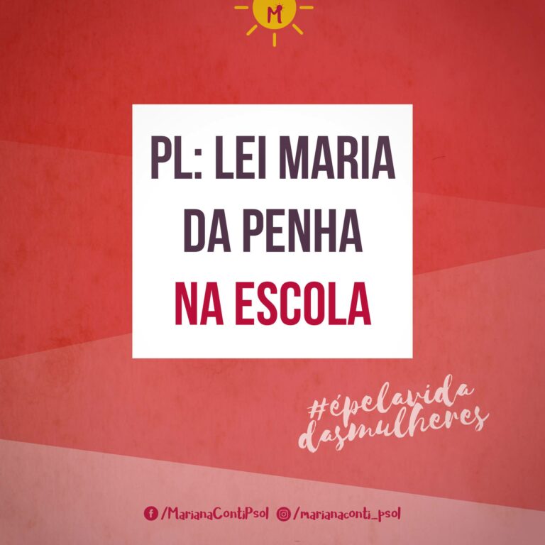 Projeto de Lei: Lei Maria da Penha na Escola