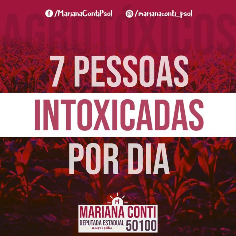 Em defesa da vida, Não ao PL do Veneno!