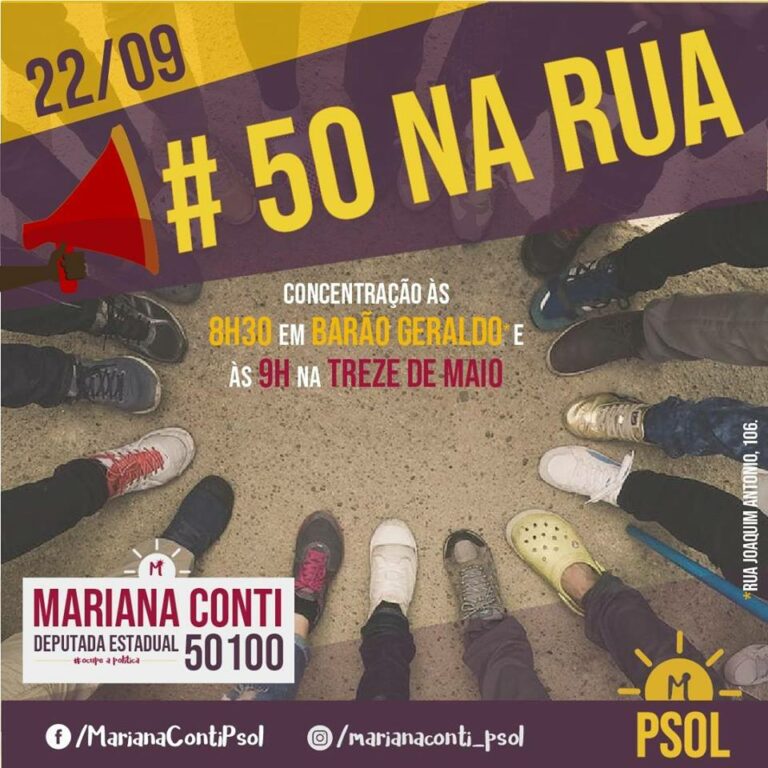 VENHA OCUPAR A POLÍTICA COM A GENTE!