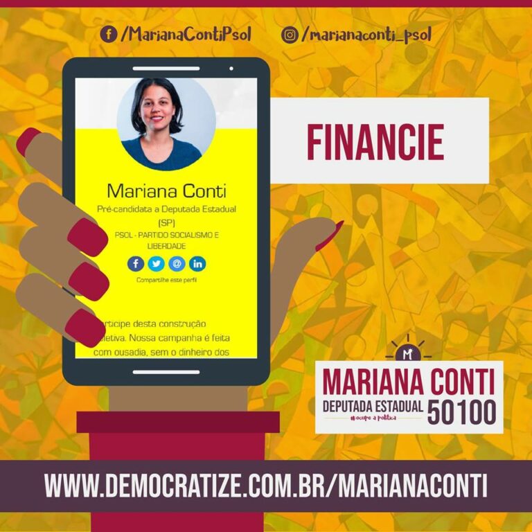 FINANCIE ESTA CAMPANHA!