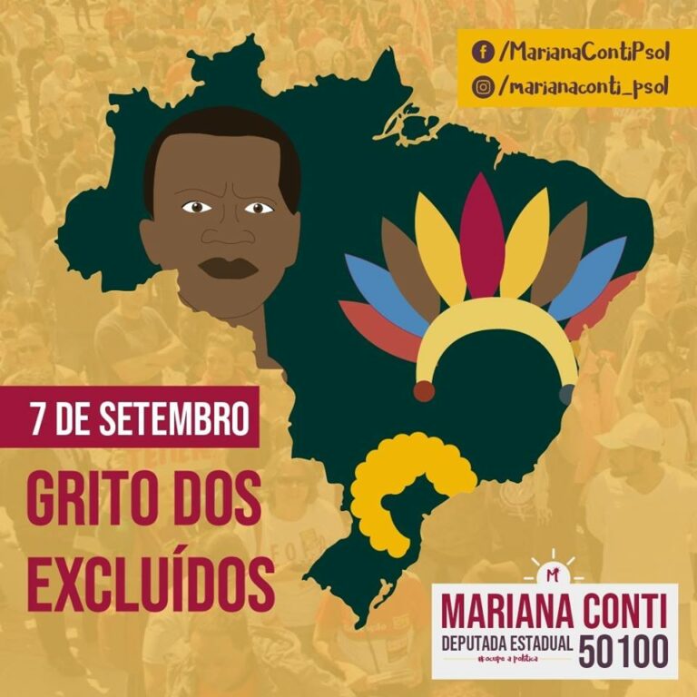 Nosso Grito dos excluídos de 2018: Basta de privilégios!