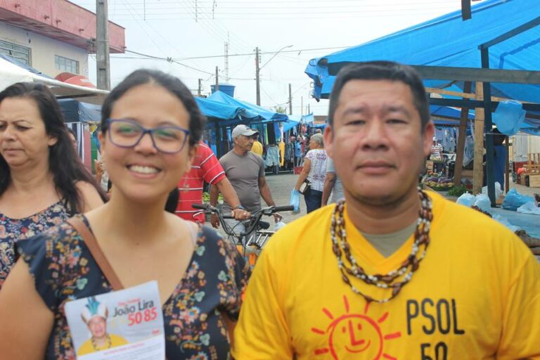 Maria e João Lira em Iguape!
