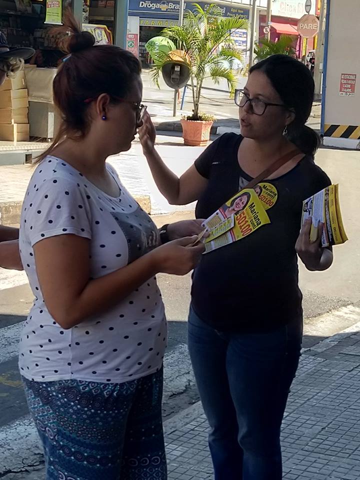 Nossa candidatura nas ruas, construída coletivamente com vocês!!