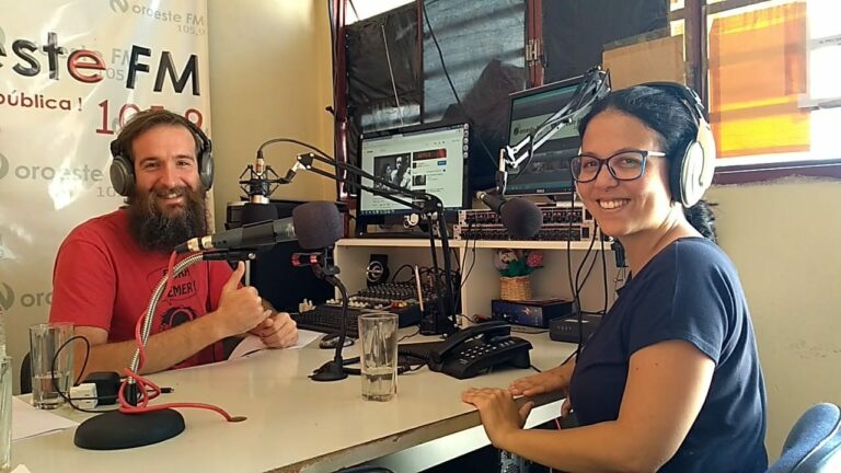 Entrevista na rádio comunitária Rádio Noroeste Fm.