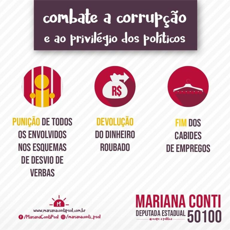 Nossas propostas para combater a corrupção
