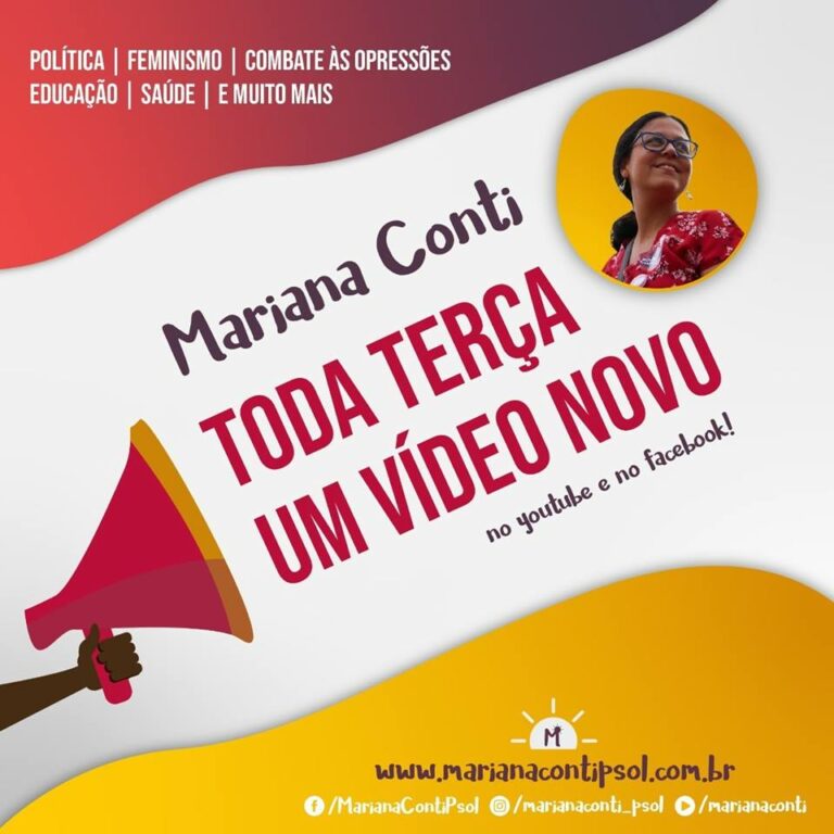 A partir de amanhã toda terça teremos vídeo novo no youtube e no facebook!