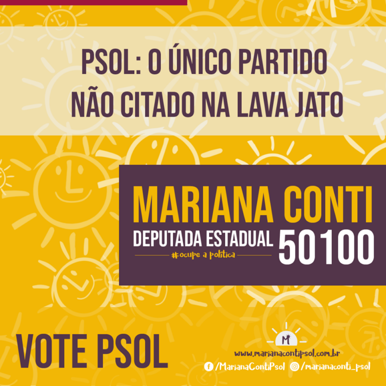 PSOL: O único partido não citado na lava jato