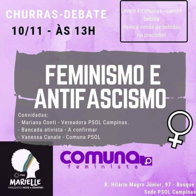 Atividade: Feminismo e Antifascismo