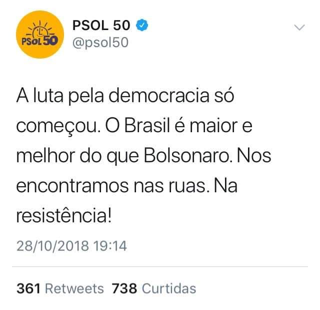 Seja PSOL!