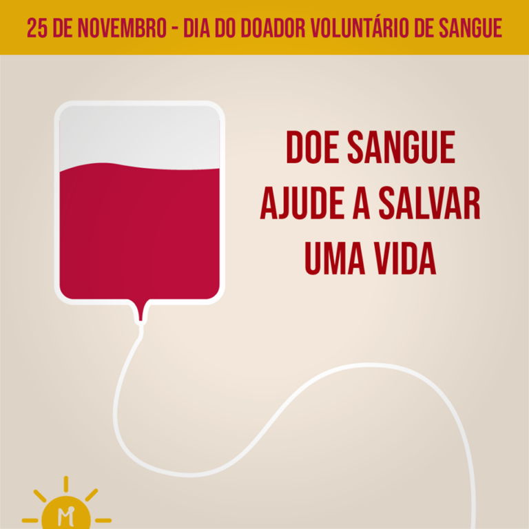 Doe Sangue, Salve vidas!