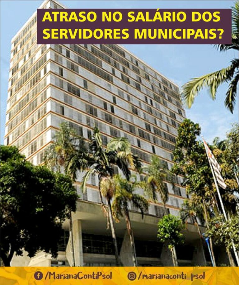 ATRASO DE SALÁRIOS DOS SERVIDORES MUNICIPAIS DE CAMPINAS?