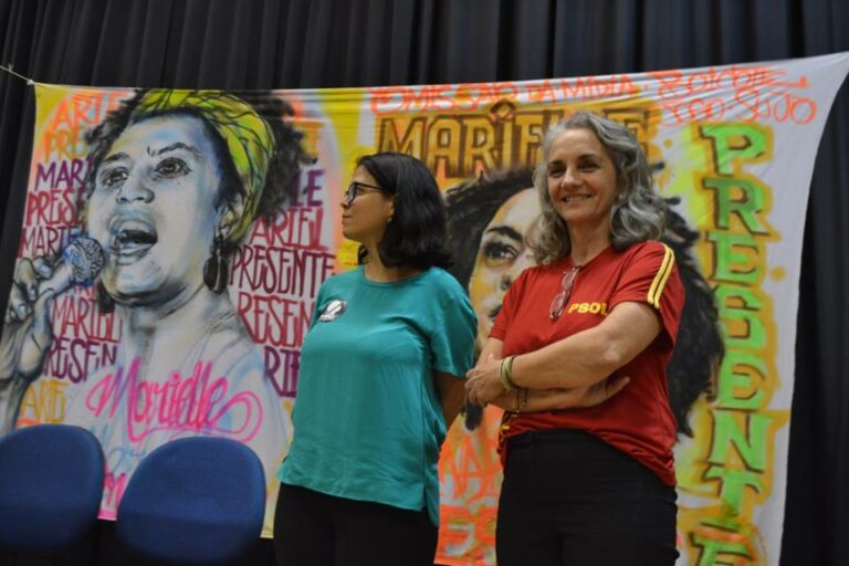 Apoio à professora Virgínia Baldan