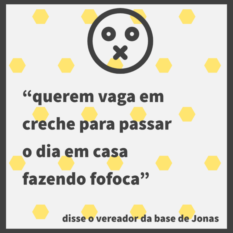 Direito negado às crianças e ofensa machista às mães trabalhadoras