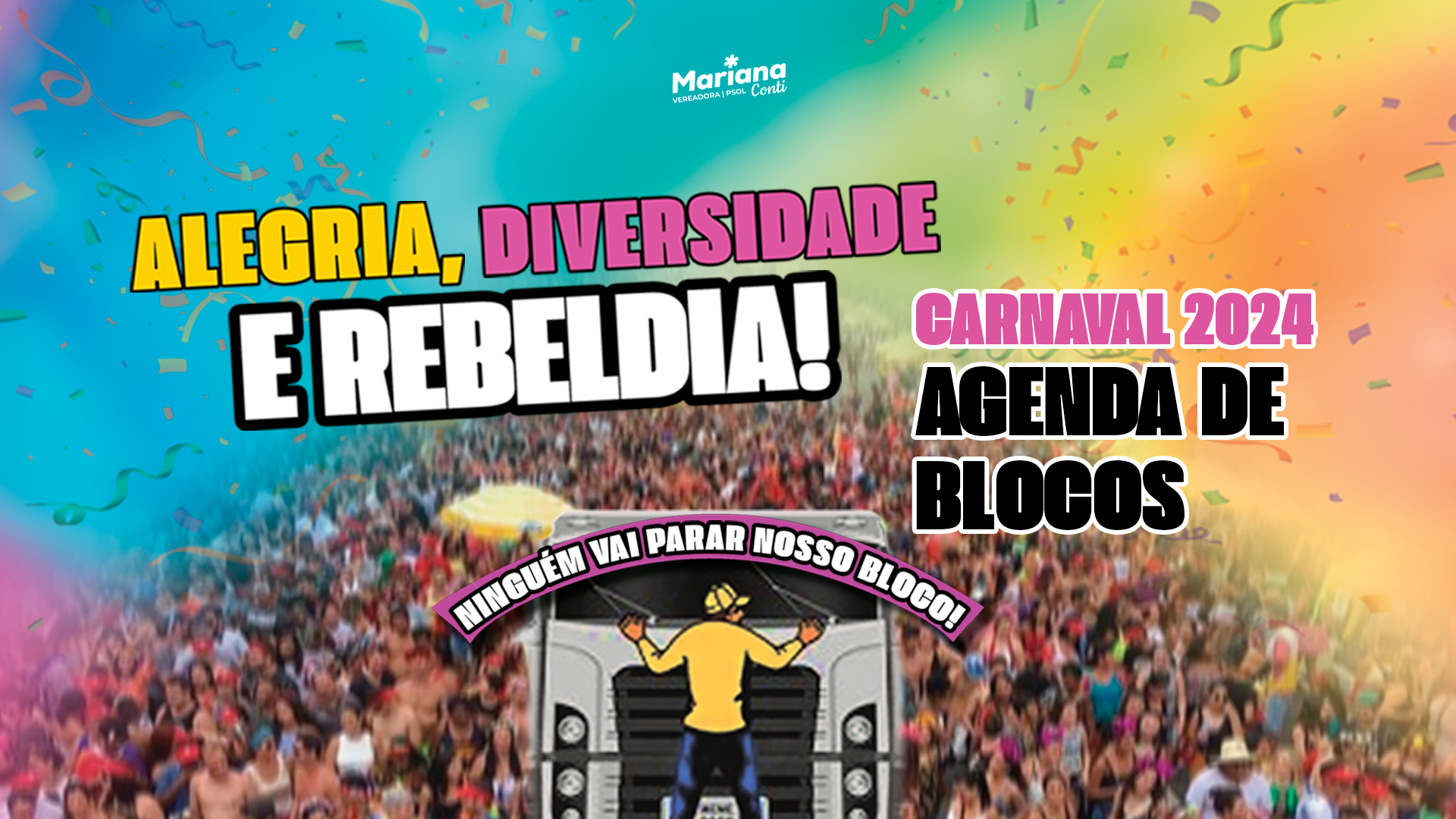 Agenda dos blocos Carnaval Campinas | 2024
