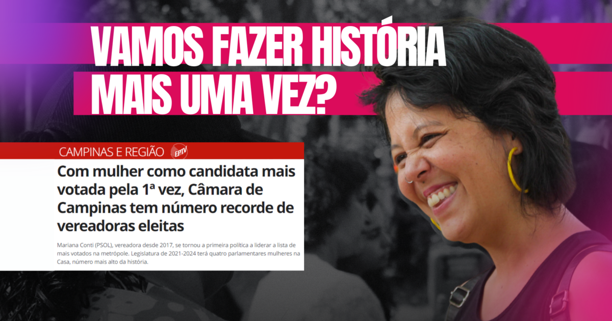 Vamos fazer história?