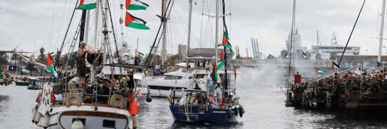 Mariana Conti é parte da Global Sumud Flotilla