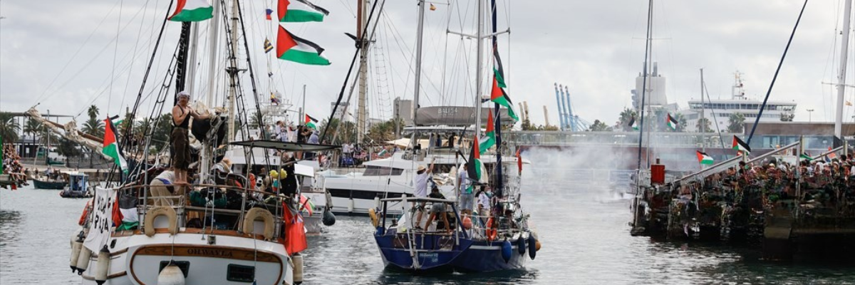 Mariana Conti é parte da Global Sumud Flotilla